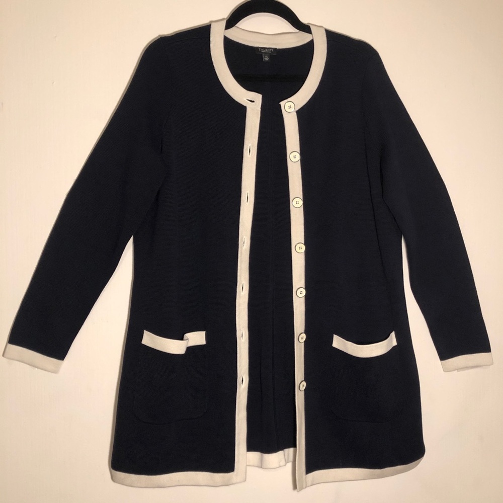 Talbots Long Cardigan Sweater